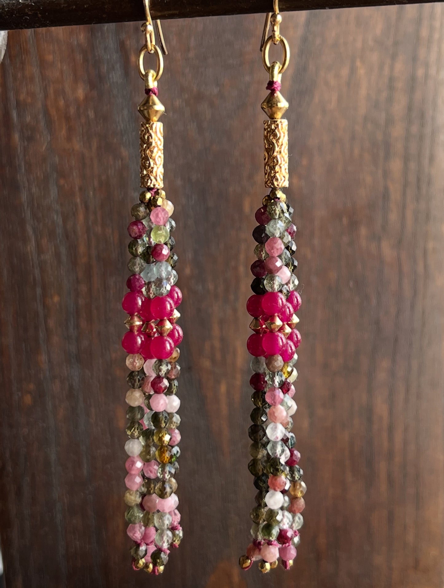 Boucles d'oreilles JANIS Tourmaline