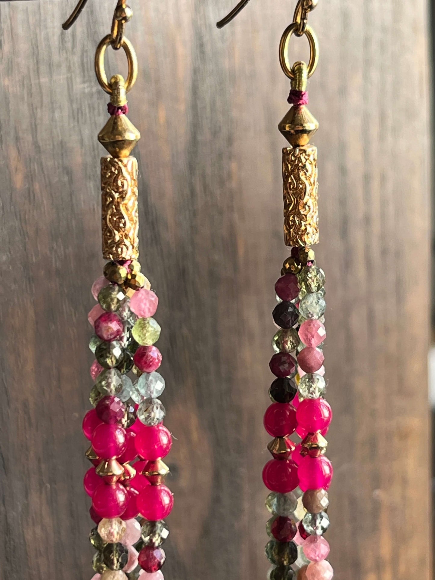 Boucles d'oreilles JANIS Tourmaline