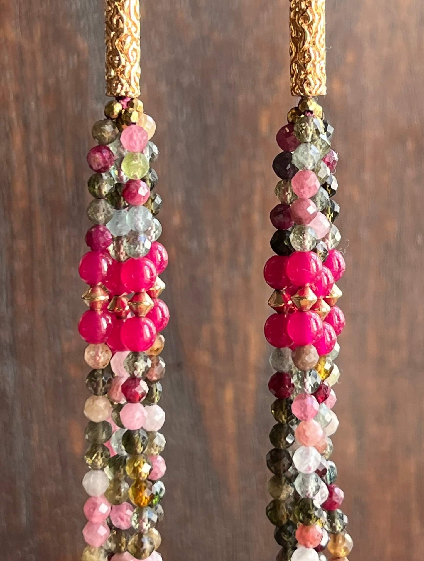 Boucles d'oreilles JANIS Tourmaline