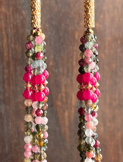 Boucles d'oreilles JANIS Tourmaline