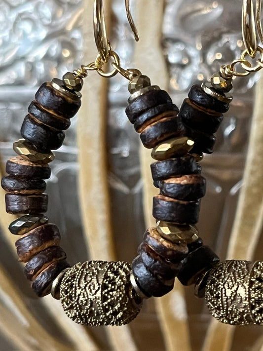 Boucles d'oreilles JAH